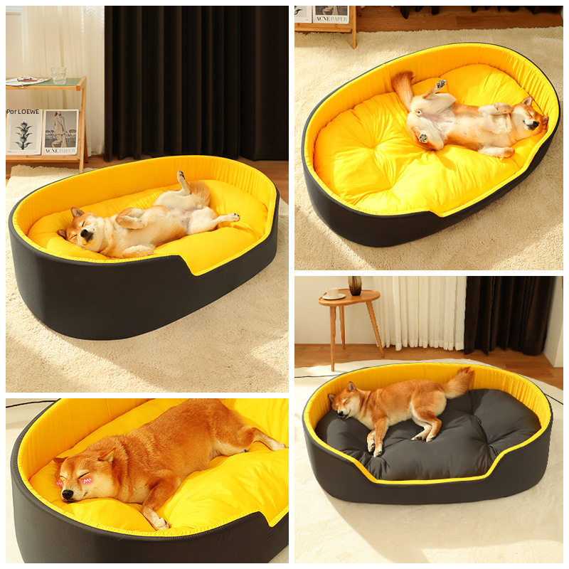 🐾 CAMA ERGONÓMICA SNOOZENEST™ 🐾 Para Perros Mascotas
