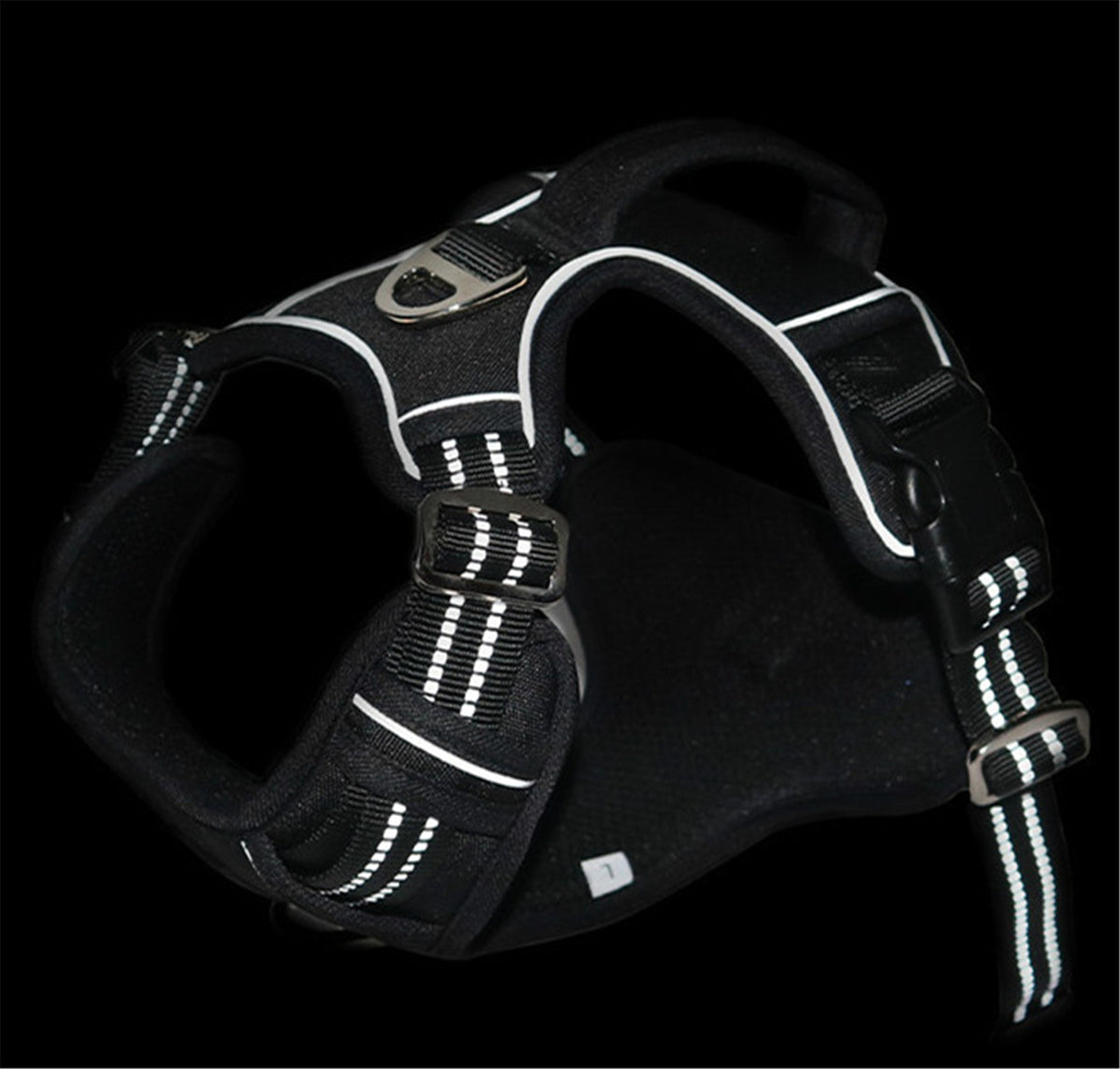 Arnés Impermeable Anti-Tirones ProFit™ Mascotas  Con Asa de Seguridad y Bandas Reflectantes