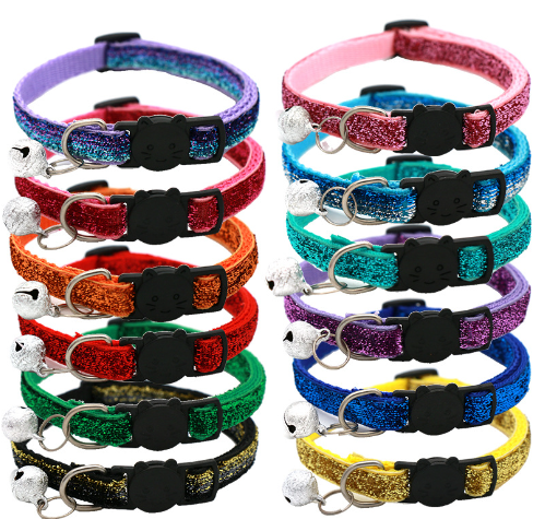 🐾 COLLAR AJUSTABLE CON CASCABEL BELLOCHIC™ 🐾GATOS