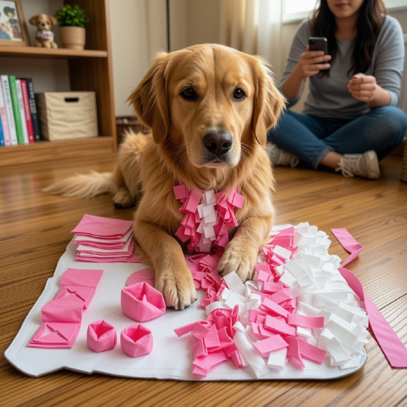 🧠 Alfombra de Olfato Sniff Perro : Reduce la Ansiedad y Despierta la Inteligencia de tu Peludo