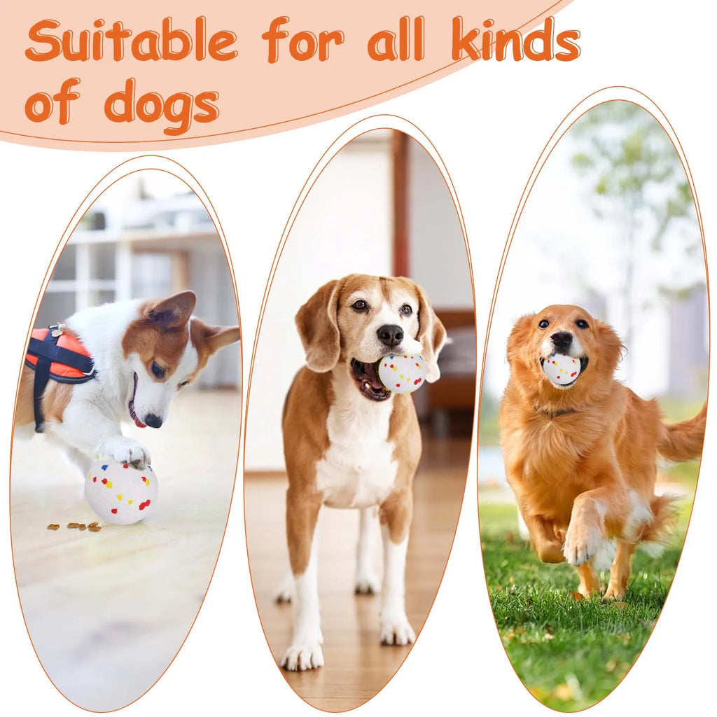 Juguetes para Perros al Aire Libre, Juguete Interactivo para Lanzar Pelotas para Cachorros y Perros Medianos, Lanzador Automático de Pelotas para Entrenamiento de Perros, Distancia Ajustable de 19/32/45 pies