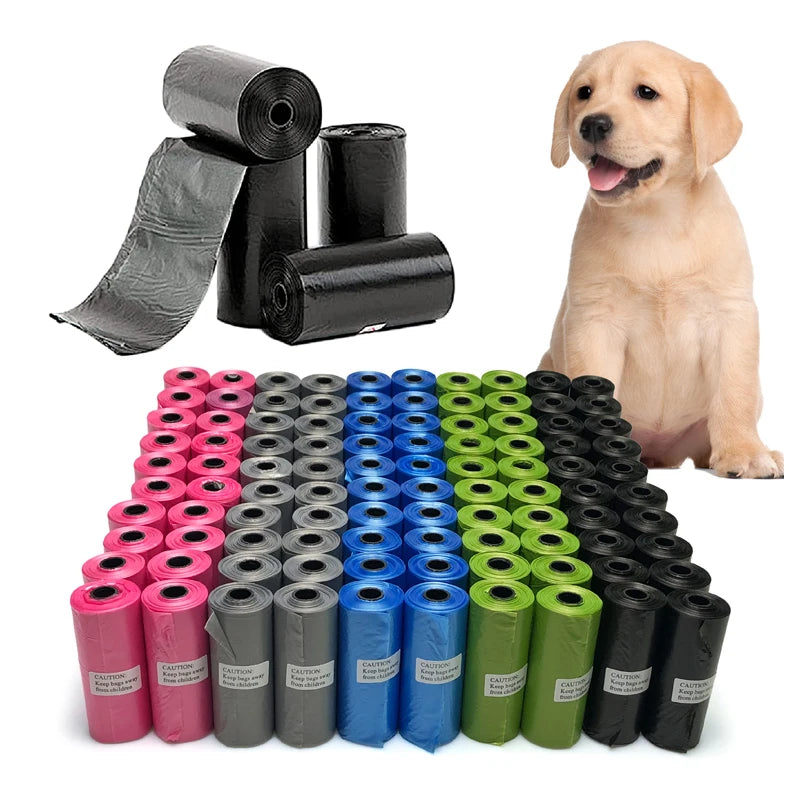 600/900 Bolsas Higiénicas para Perros, Rollos Recoge Excrementos Resistentes Antifugas para Mascotas