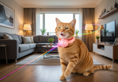 🐱 COLLAR INTERACTIVO LÁSER LASERCAT™ 🐱