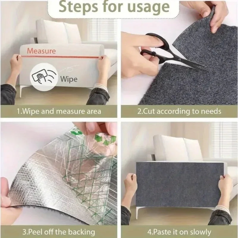 Protector Antiarañazos Recortable para Sofás y Muebles
