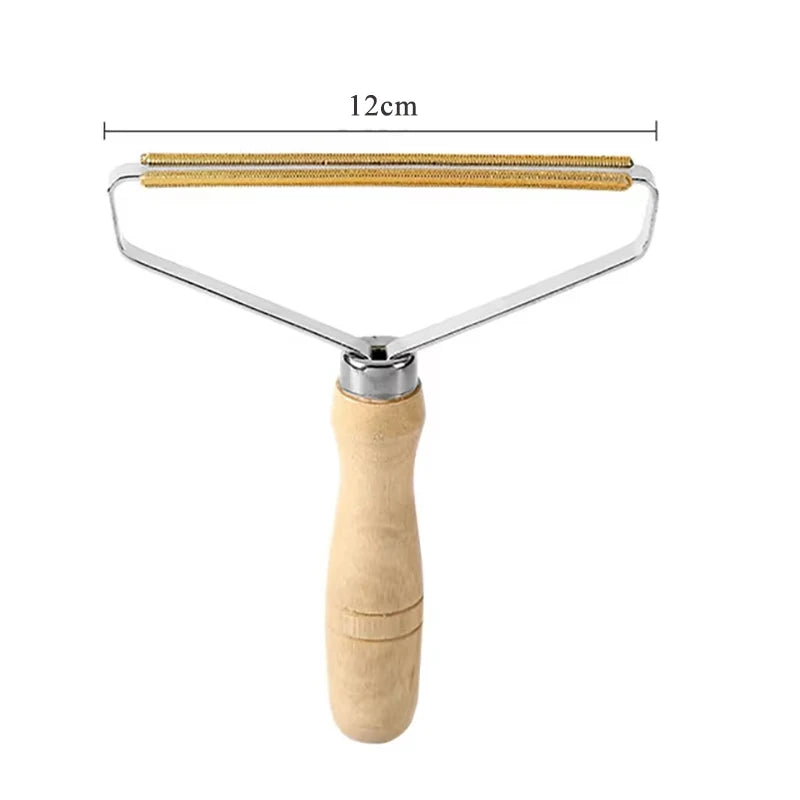 Quitapelos y Eliminador de Pelusas Portátil de Madera Premium - Modelo MT3276