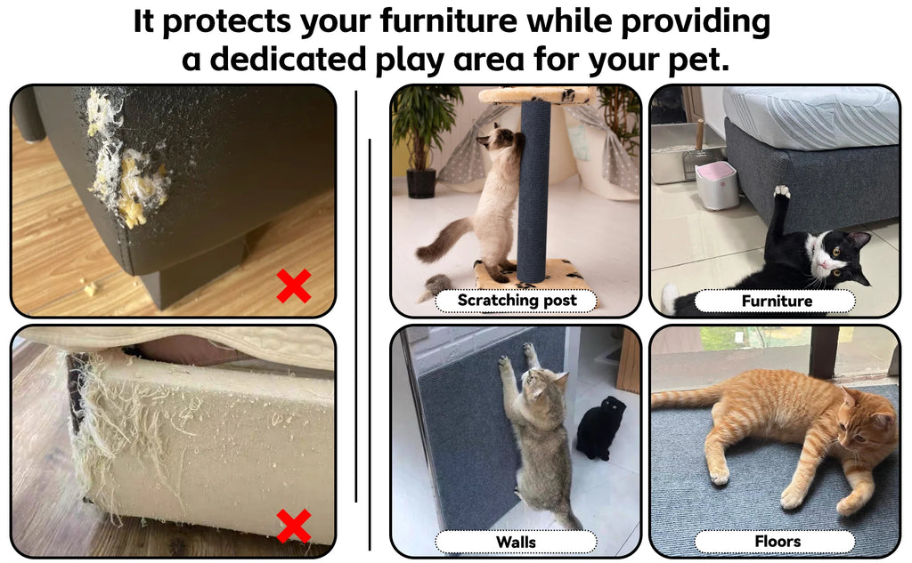 Protector Antiarañazos Recortable para Sofás y Muebles