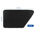 2 uds impermeable antiarañazos cubierta Interior de coche Protector de puerta de vehículo para perros esteras protectoras de puerta de coche lavables para protector de puerta de vehículo