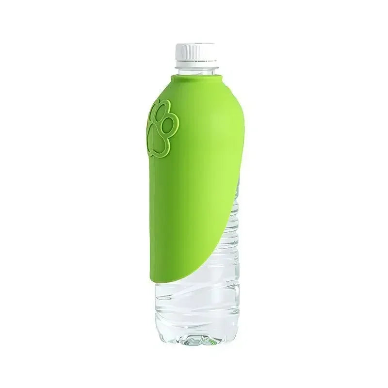 Dispensador de Agua Portátil para Mascotas, Taza Plegable para Perros y Gatos con Botella Intercambiable Tazón de Agua Universal para Viajes al Aire Libre, Perfecto para Caminatas y Senderismo.