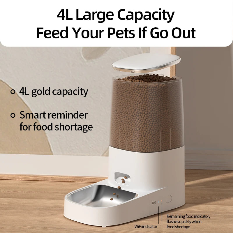Comedero automático  SmartFeeder™ para gatos,Control remoto, WiFi,