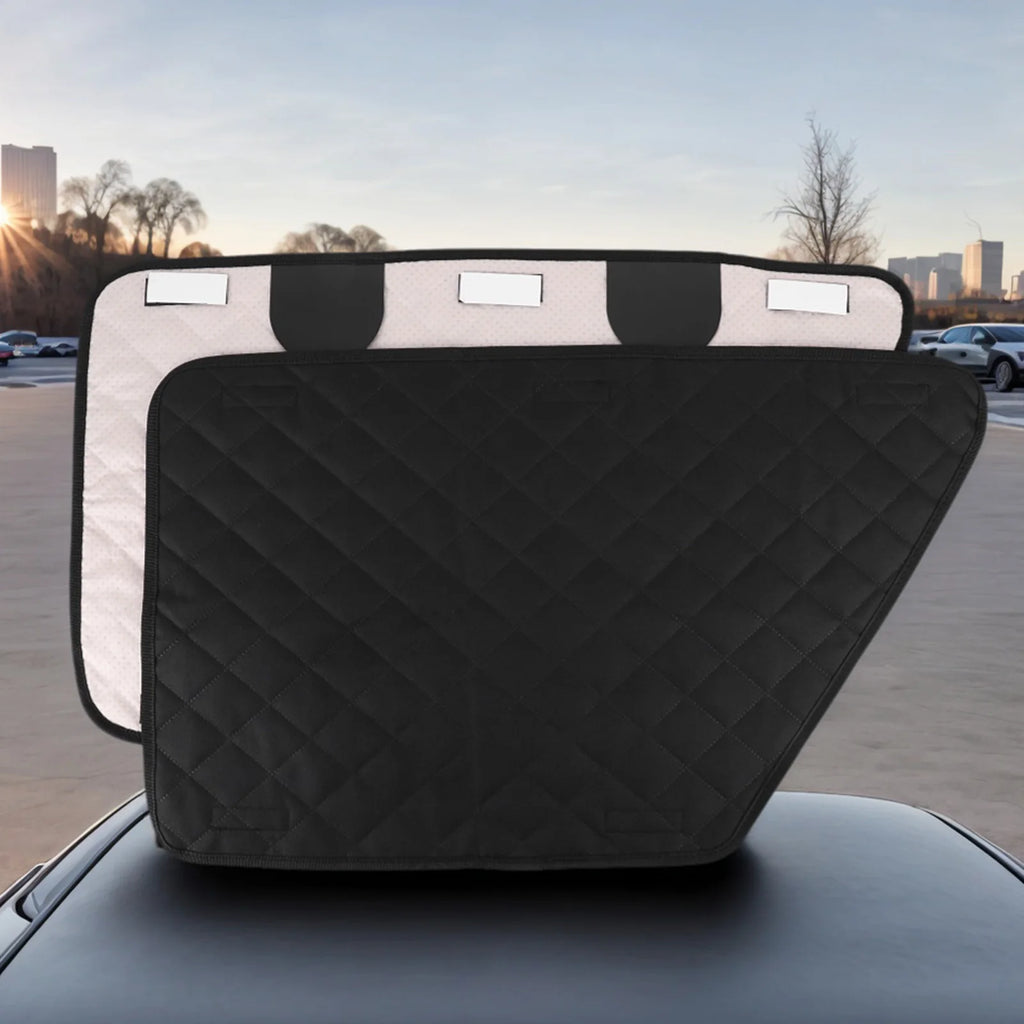 2 uds impermeable antiarañazos cubierta Interior de coche Protector de puerta de vehículo para perros esteras protectoras de puerta de coche lavables para protector de puerta de vehículo