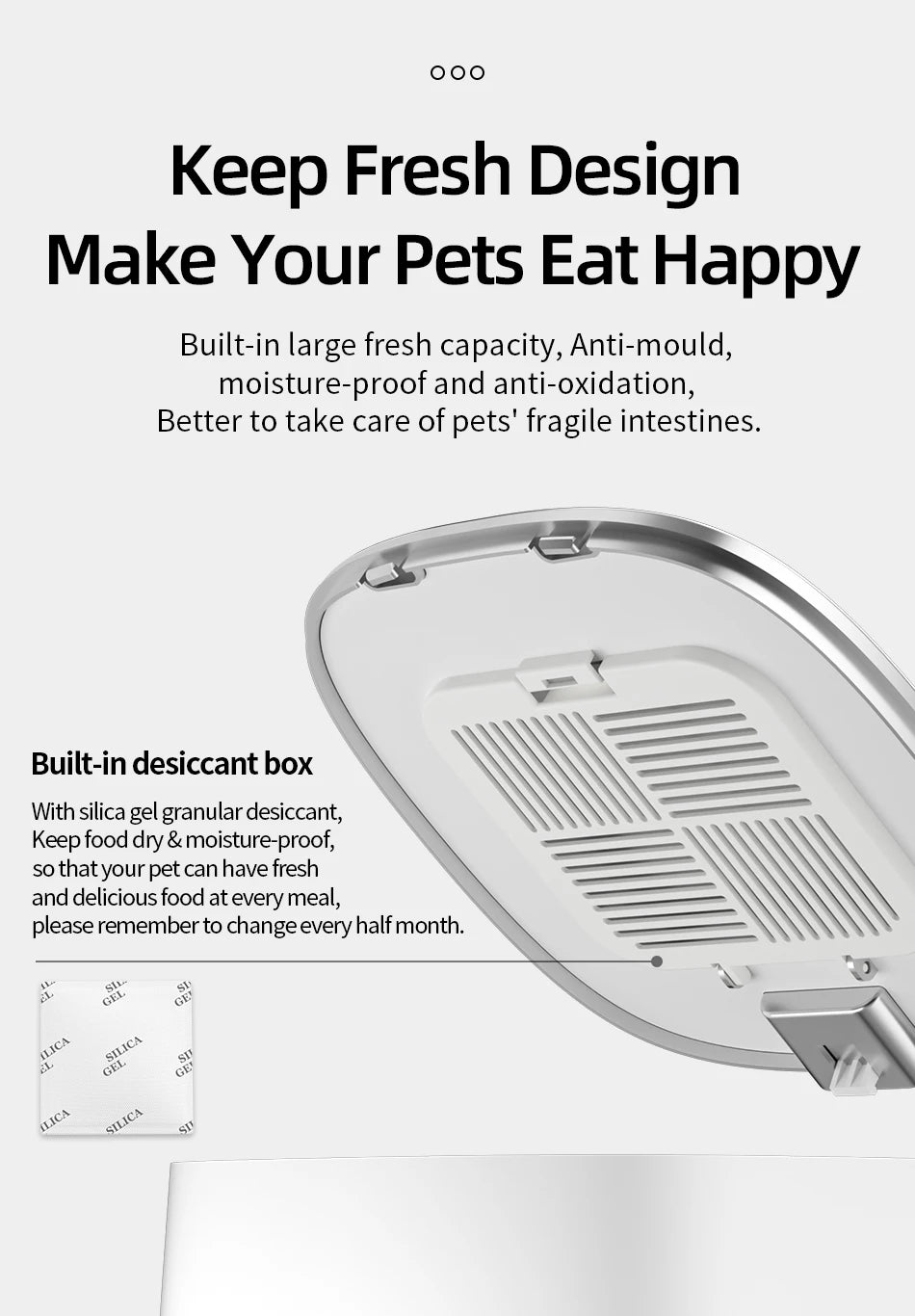 Comedero automático  SmartFeeder™ para gatos,Control remoto, WiFi,