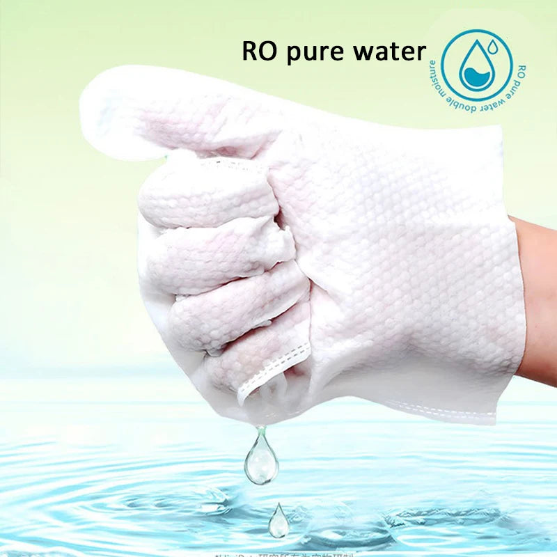 Guantes de Limpieza Sin Agua PawsClean™ (6 Uds) Para Perros y Gatos- Toallitas Húmedas y Desodorantes