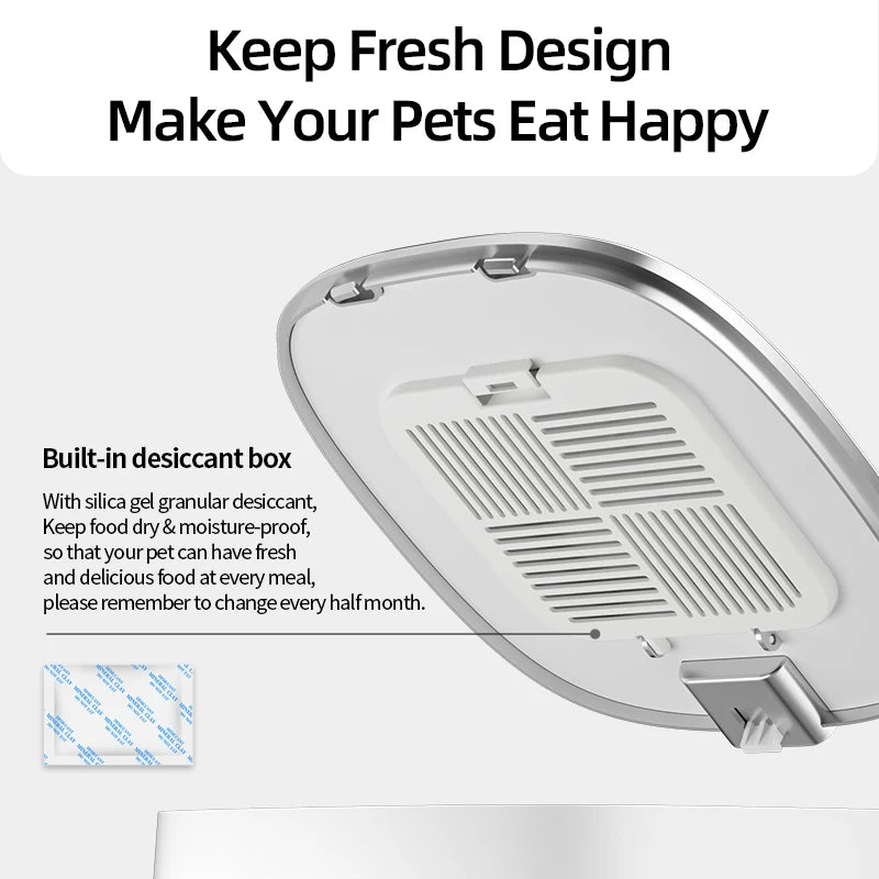 Comedero automático  SmartFeeder™ para gatos,Control remoto, WiFi,