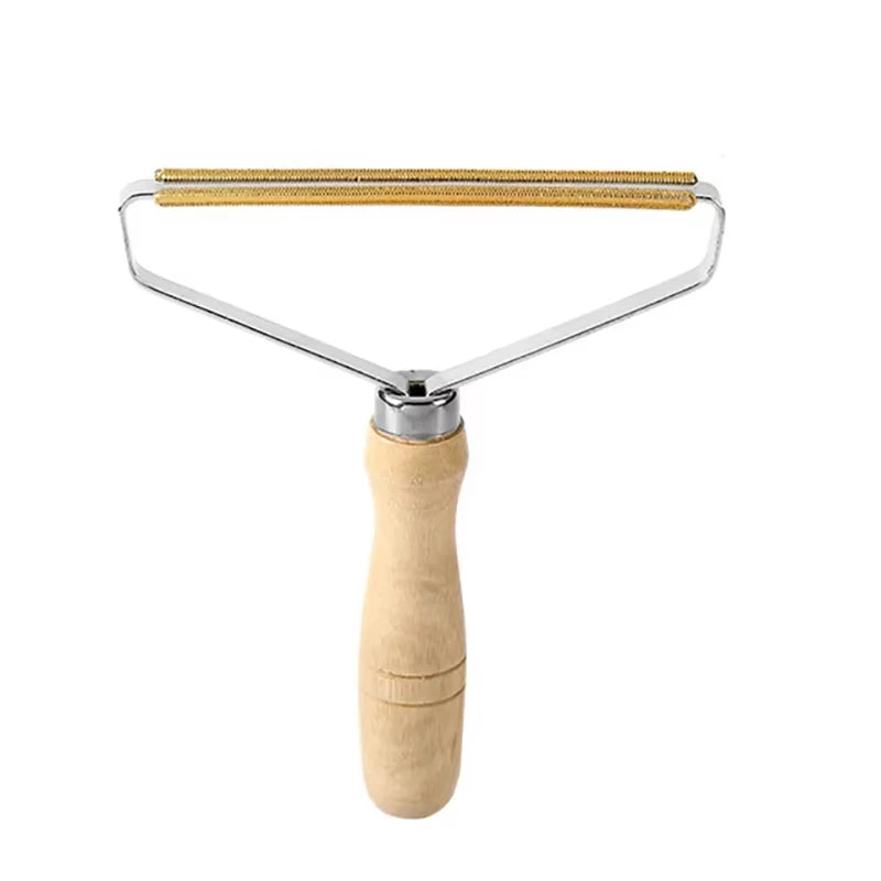 Quitapelos y Eliminador de Pelusas Portátil de Madera Premium - Modelo MT3276