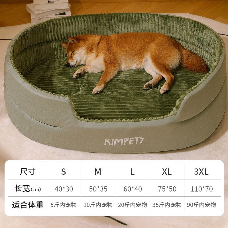 🐾 CAMA ERGONÓMICA SNOOZENEST™ 🐾 Para Perros Mascotas