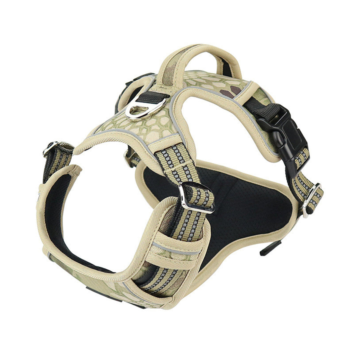 Arnés Impermeable Anti-Tirones ProFit™ Mascotas  Con Asa de Seguridad y Bandas Reflectantes