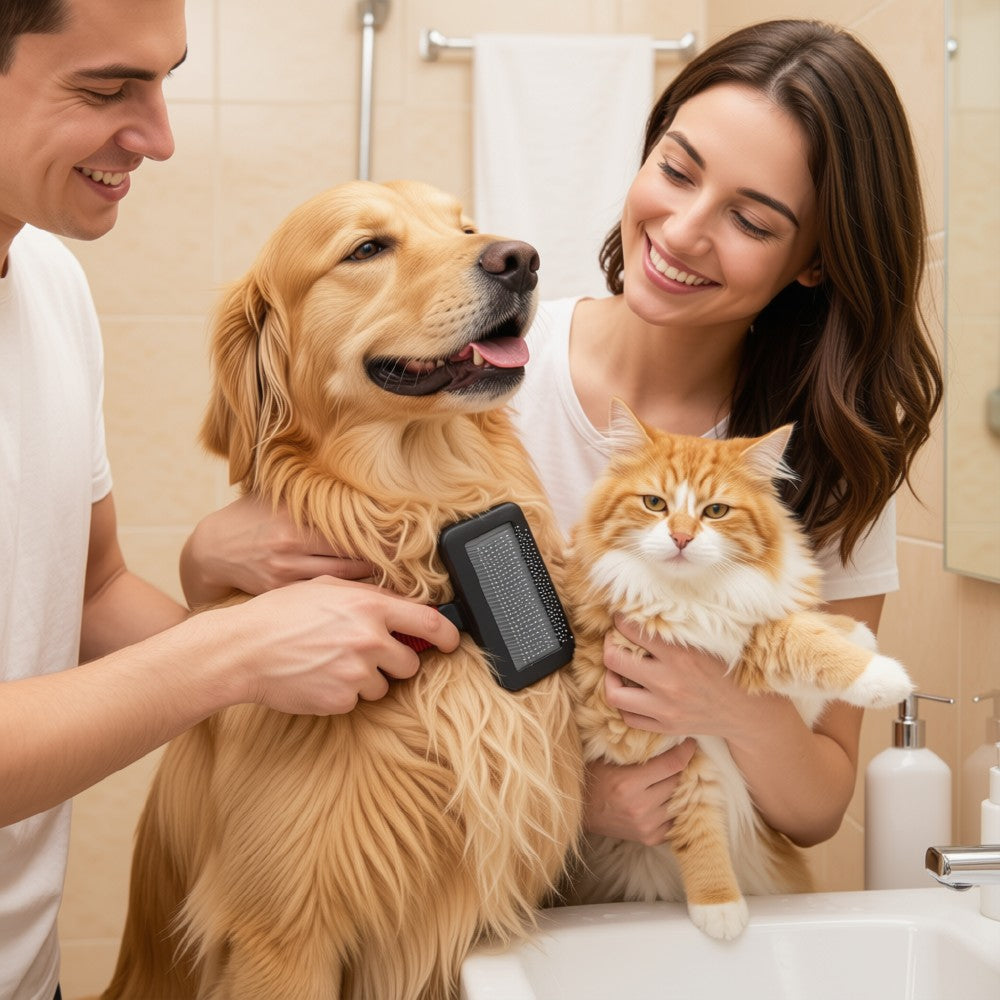 🐾🐕🐱 PEINE DE MASAJE Y DESENREDO PREMIUM SPACOMB™ 🐾🐕🐱