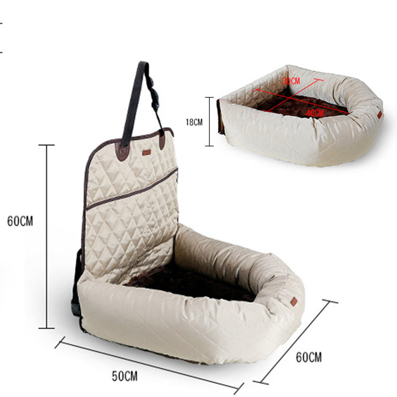 🐕 CAMA DE COCHE PREMIUM TRAVELCONFORT™ 🐕