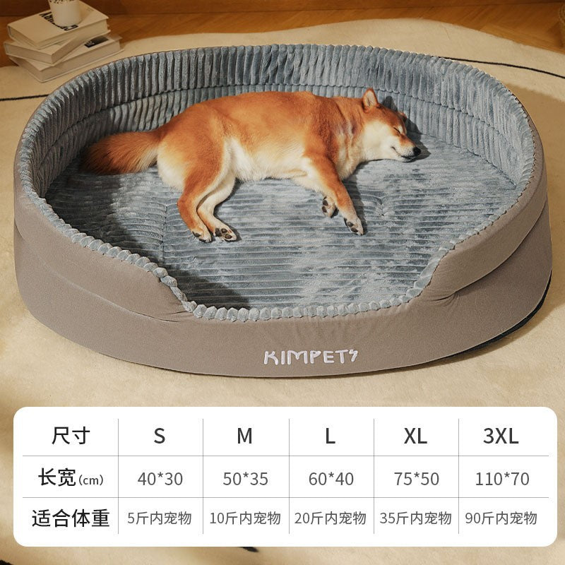 🐾 CAMA ERGONÓMICA SNOOZENEST™ 🐾 Para Perros Mascotas