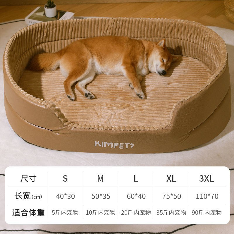 🐾 CAMA ERGONÓMICA SNOOZENEST™ 🐾 Para Perros Mascotas