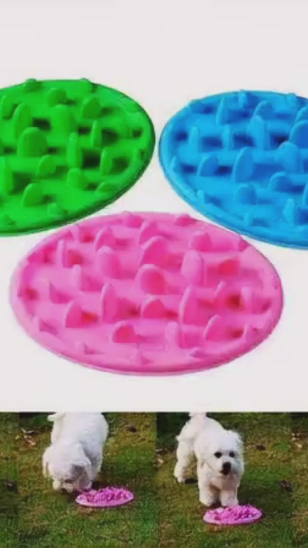 🐶🐱✨🐾 PLATO-ALFOMBRILLA DE SILICONA ANTIESTRÉS SLOWFEAST™ 🐶🐱✨🐾
