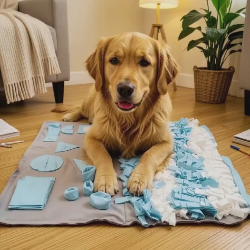🧠 Alfombra de Olfato Sniff Perro : Reduce la Ansiedad y Despierta la Inteligencia de tu Peludo