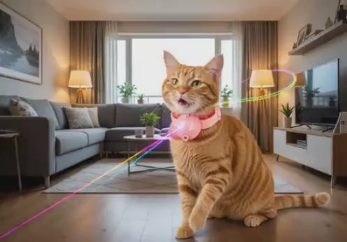 🐱 COLLAR INTERACTIVO LÁSER LASERCAT™ 🐱
